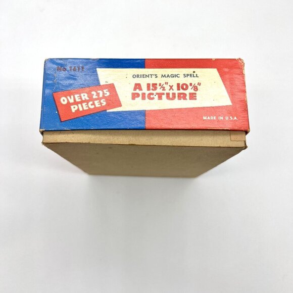 Vintage 40's 50's Perfect Picture Puzzle Orients Magic Spell Made In USA - Picture 5 of 9